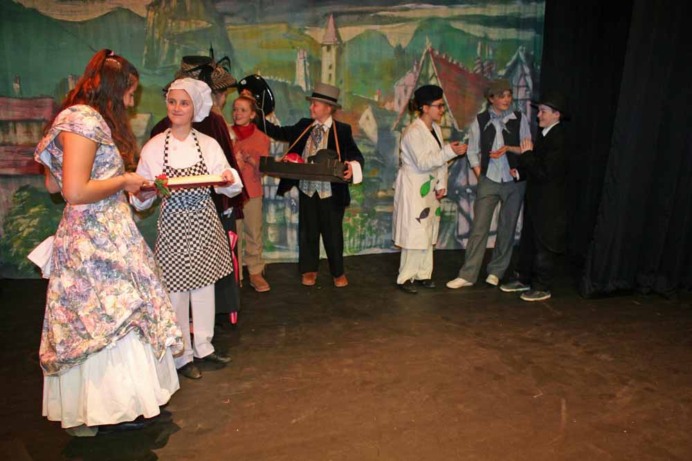 Year 8 Production of Beauty and The Beast, February 2015